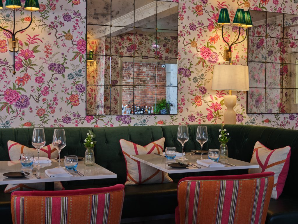 The Samphire restaurant at Stanwell House
