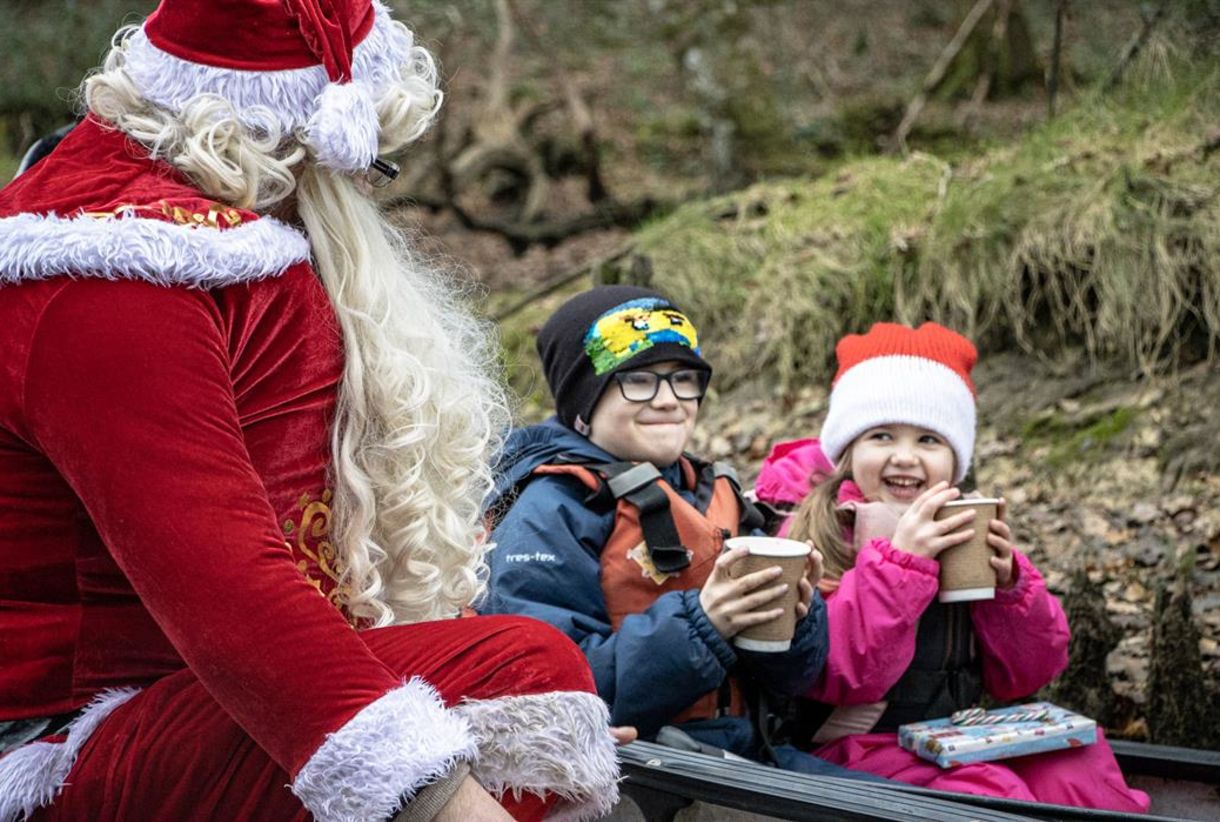 Christmas Canoe Paddle