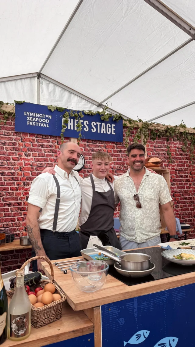 Lymington Seafood Festival 2025 🦀

A huge well done to our very own Chef Ben, Bar Manager Zachary and Operations Manager Damian, who took to the stage this weekend at Lymington Seafood Festival!

From bold flavours to fun-filled mocktail making, they brought a taste of Stanwell to the festival – and we couldn’t be prouder.