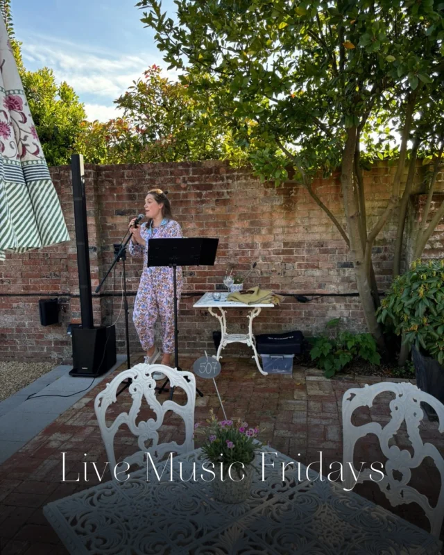 Soak up the sounds of Sophia this Friday 🎶

Join us for our next Live Music Friday from 6pm to 8pm in The Garden.

#LiveMusic #Lymington