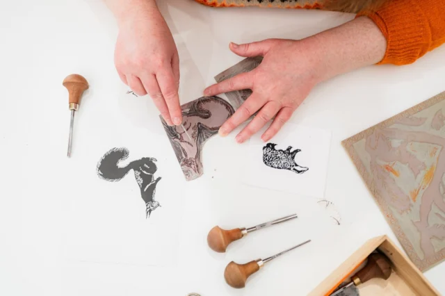 Have you secured your place for our Autumn Printmaking morning with Kate Smith? 🍂

From sketching and carving to inking your own unique design, it’s a hands-on, creative experience perfect for beginners or anyone looking to refine their printmaking skills.

...and of course, there will be hot chocolate and cream tea to finish!

Saturday 18th October | 11am–1pm | £55 per person
