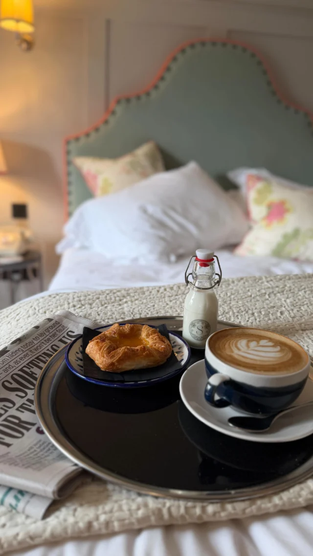 Wake up to fresh milk and the morning paper delivered straight to your room… the simplest pleasures, perfected ☀️