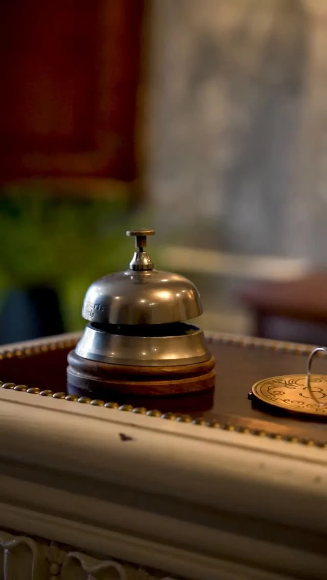 The sound of your stay beginning...
