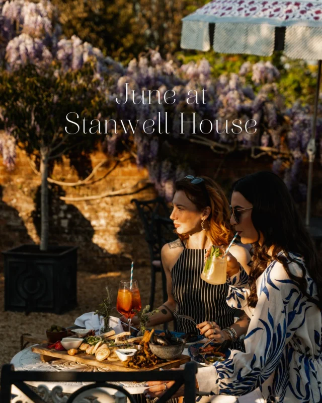 Summer has officially arrived at Stanwell House. Soak up the season with al fresco dining, Summer Sounds and delicious seasonal dishes in our beautiful walled garden ☀️