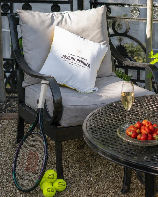 Watch Wimbledon, the Stanwell way 🍓🥂

Join us in The Garden as we screen both the Ladies’ and Gentlemen’s finals next weekend. 

Settle beneath the parasols with a glass of Joseph Perrier champagne, a traditional cream tea and watch the match unfold. 

Pop along and join us, or reserve a table for the best view of the action.*

*Reserved tables are subject to a £30pp minimum spend. T&Cs apply.