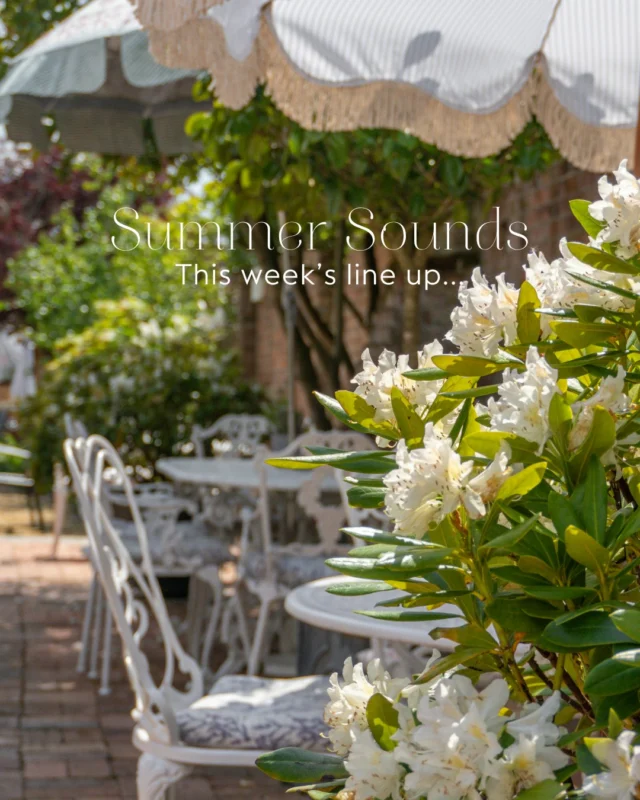 Your weekend plans, sorted 🎶

We’re joined by George Croucher this Friday from 6-8pm for live music in The Garden. Expect smooth vocals and his timeless style. 

Abi Lemon is returning on Sunday, bringing her signature laid-back energy from 3-5pm. 

Pop in, grab a table and enjoy the best of summer right here.