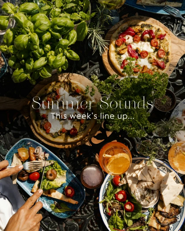 This weekend is looking good… 

Join us on Friday as Tony & Una bring their feel-good live set to The Garden, before Sam EB takes over on Sunday with laid-back beats to round off the weekend. 

Gather your favourite people, order a drink and enjoy an evening in The Garden. 

Live Fridays from 6-8pm | Sunday Sessions from 3-5pm