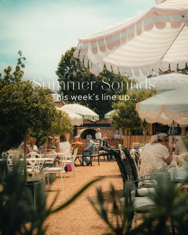 Music, sunshine and weekends in The Garden… 

This weekend, enjoy live music from Sophie and Olly on Friday from 6-8pm, followed by Sam EB for our Sunday Session from 3-5pm. 

The perfect excuse to settle in for the afternoon.