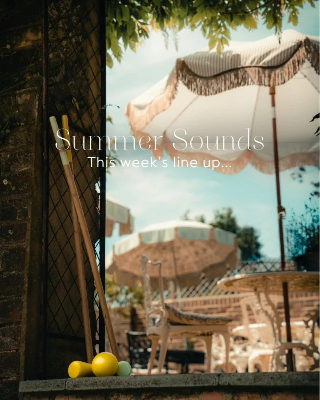 Enjoy the last of the Summer Sounds 🎵

Join us for Chris live on Friday from 6-8pm, before DJ Cullture brings the soundtrack to Sunday from 3-5pm. 

Come for the music, stay for the cocktails, seasonal dishes and summer atmosphere.